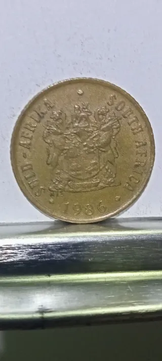 Moneda Sudáfrica 1986
