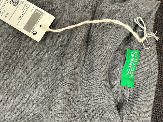 Maglione Benetton Grigio