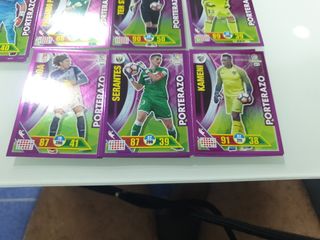 Colección cromos Adrenalyn Porterazo