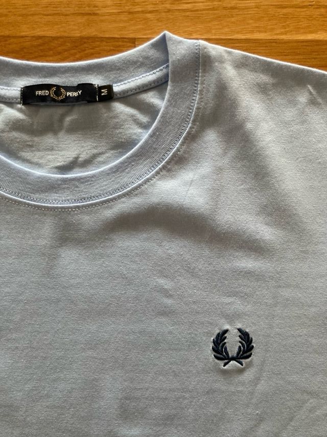 Camiseta Fred Perry Azul