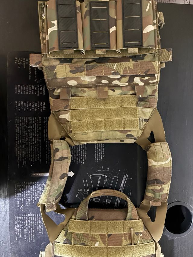 Portaplacas JPC 2.0 Multicam