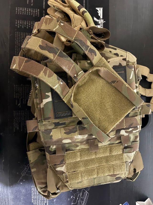Portaplacas JPC 2.0 Multicam