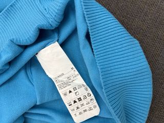 Maglione Benetton Blu V-Neck