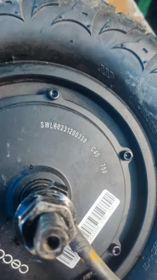 Rueda motor CECOTEC Doble Z 75