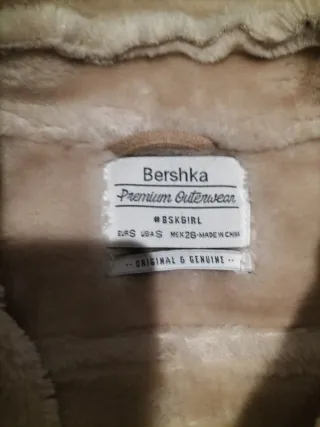 Cazadora Bershka Beige Talla M