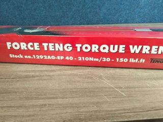 Llave dinamométrica Tengtools 1292AG-EP 40-210 Nm