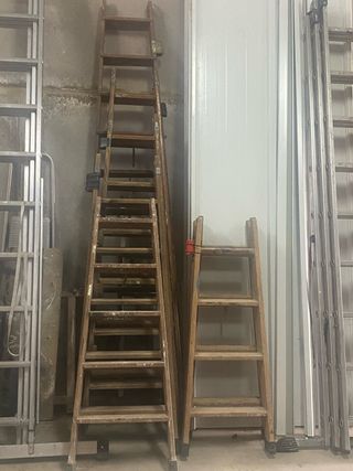 Escaleras de madera varios tamaños
