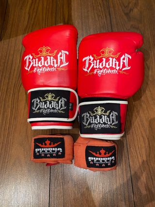 Guantes de Boxeo Buddha12oz Muay Thai LEER ANUNCIO