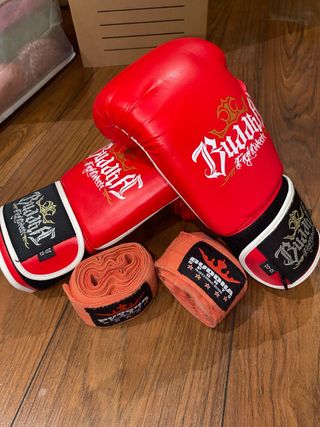 Guantes de Boxeo Buddha12oz Muay Thai LEER ANUNCIO