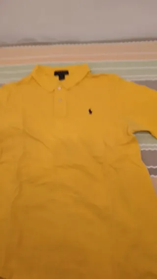 Polo Ralph Lauren Amarillo Manga Larga