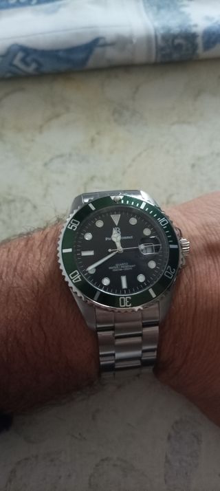 Orologio Pierre Bonnet Subacqueo Verde Nero