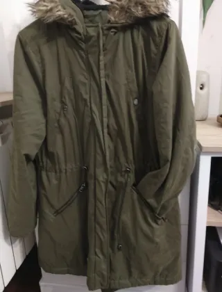 Parka Atmosphere Talla 42 Verde Militar