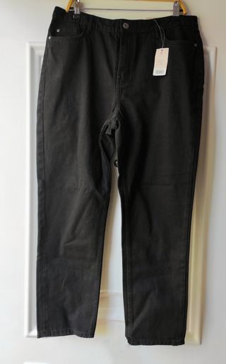 Pantalón vaquero mujer negro Talla L