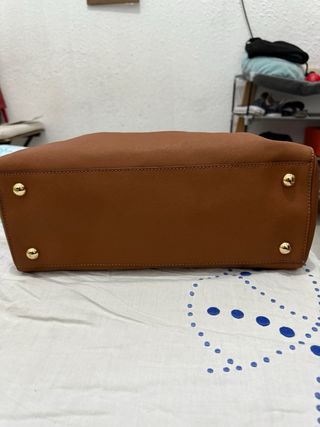 Bolso Michael Kors Marrón y Dorado