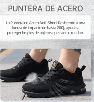 Zapatos Seguridad Ligeros hombre mujer Talla 38
