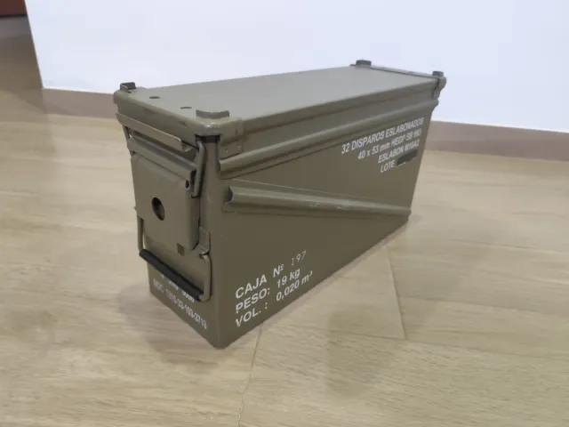 Caja de munición vacía