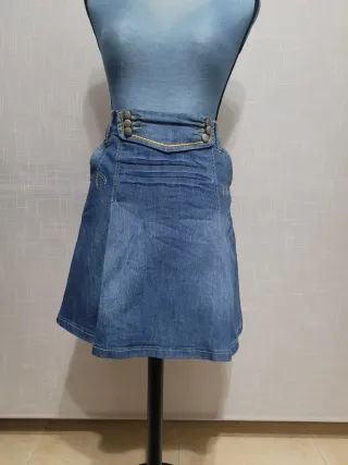 Falda vaquera mujer