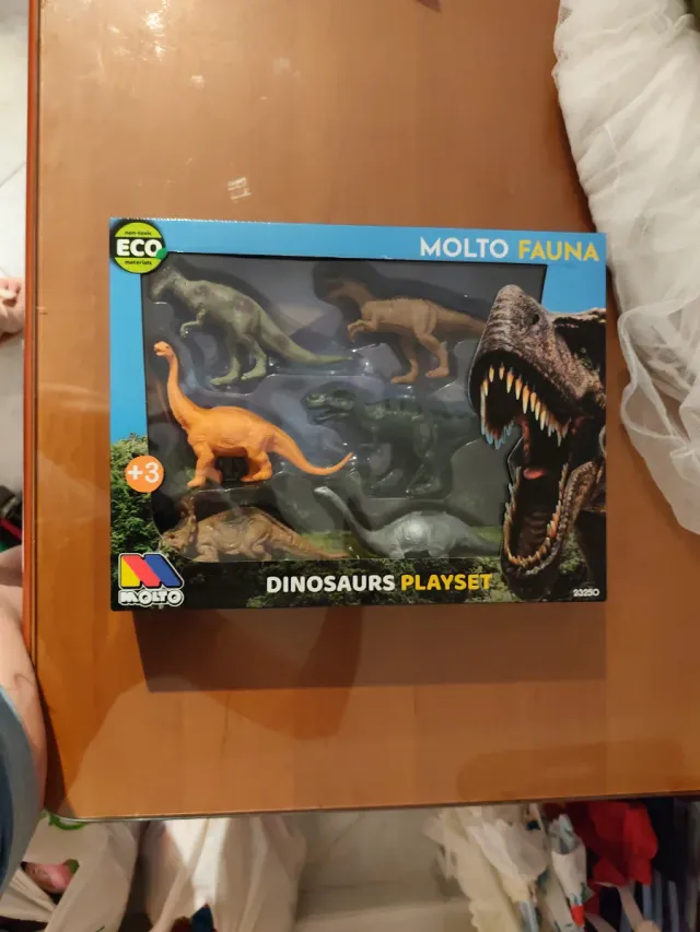 Playset de dinosaurios Molto Fauna