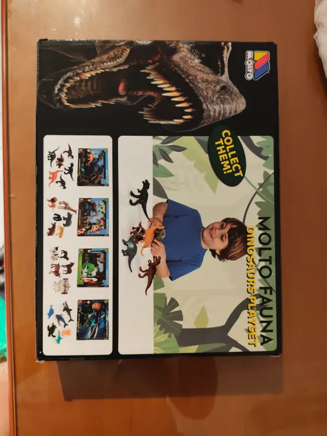 Playset de dinosaurios Molto Fauna