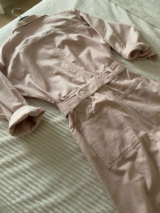 Mono largo tejano Mango rosa