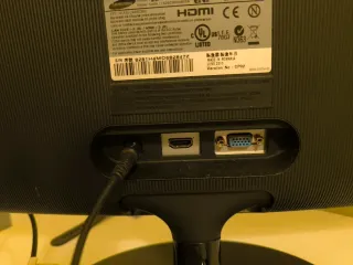 Monitor Samsung 22 HDMI VGA Negro como nuevo