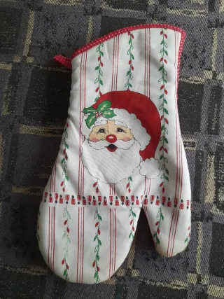 Set natalizio guantone forno e tovaglietta