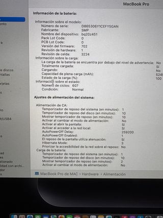 MacBook Pro 13 2015 Plata