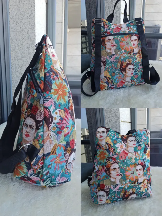 Mochila Antifurto Frida Kahlo