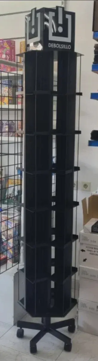 Expositor giratorio libros bolsillo