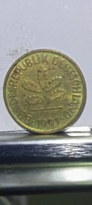 3 Monedas Alemania 1991