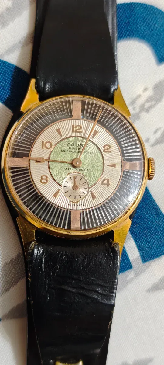 Orologio Cauny Prime Vintage Ancre 15 Gemme