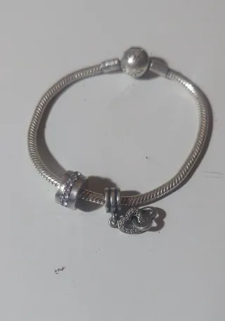 Pulsera Pandora 17cm + 2 Charms