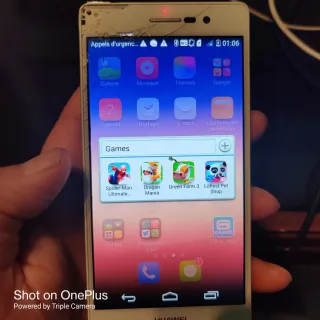 Huawei P7-L10 in bianco