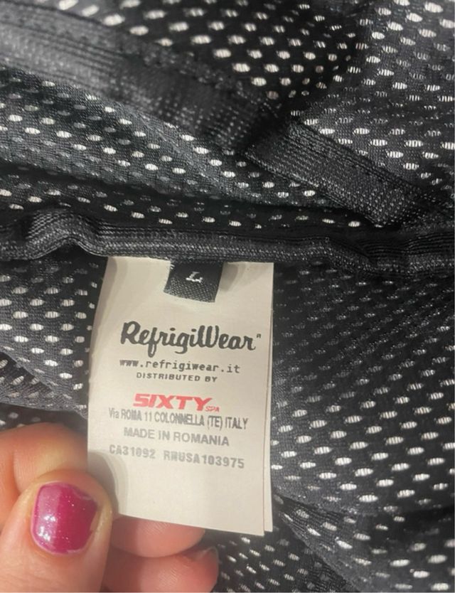 Giubbino Refrigiwear Uomo Nero