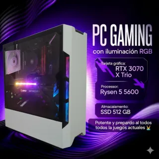 PC Gaming RTX 3070 TRIO X + Ryzen 5 5600