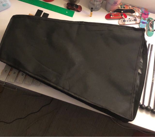 Xilófono con baquetas