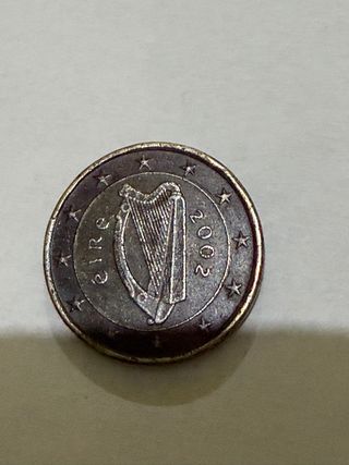 Moneda 1 Euro Irlanda 2002 Harp