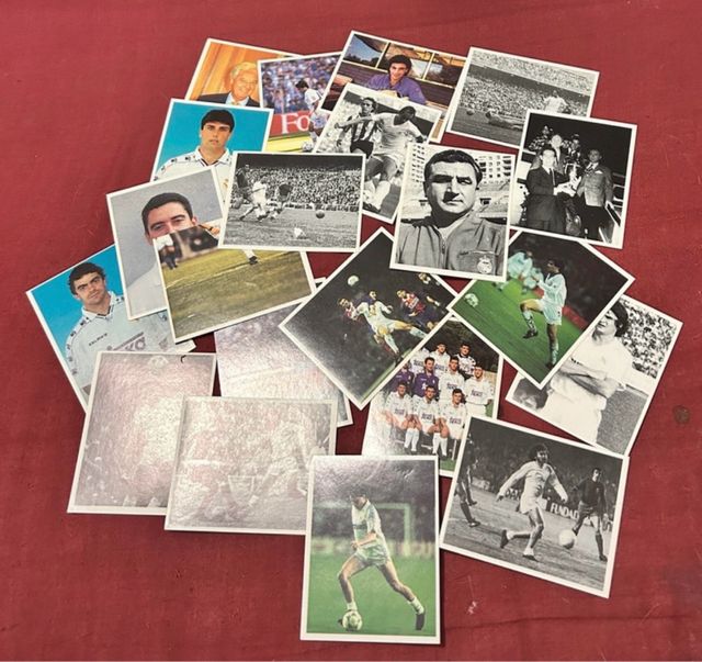 Lote cromos fútbol Real Madrid
