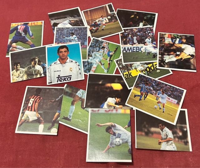 Lote cromos fútbol Real Madrid
