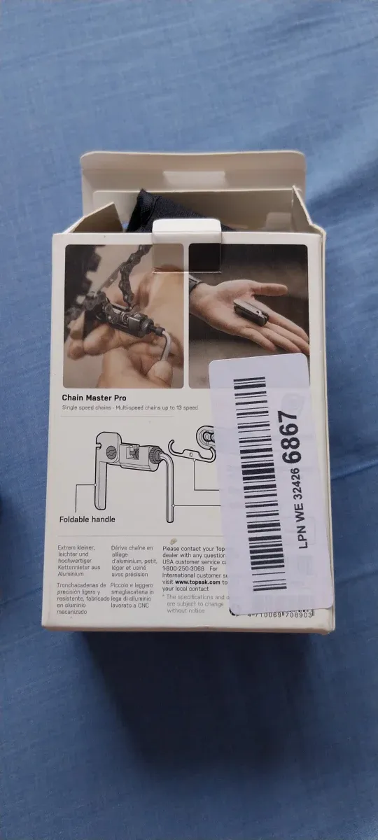 Remachadora de cadena