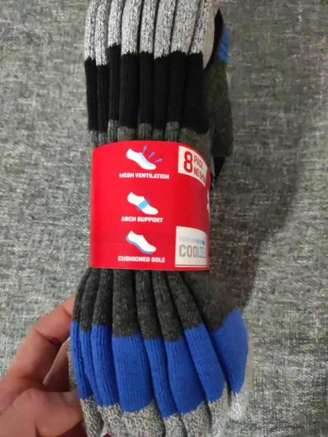 Puma, 8 paia di calzini da uomo, taglia 43