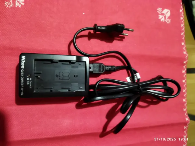 Cámara Nikon D80 Negra