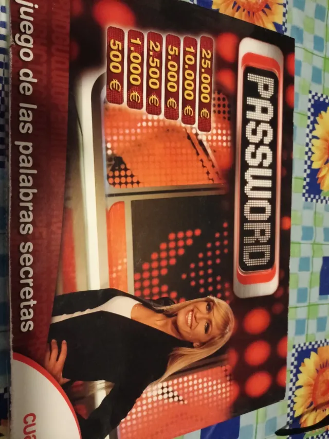 Juego de mesa Password retro