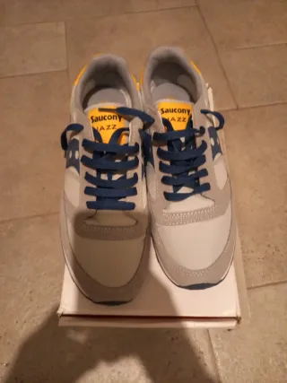 Saucony Jazz Original Beige/Blu Tg 42