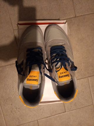 Saucony Jazz Original Beige/Blu Tg 42