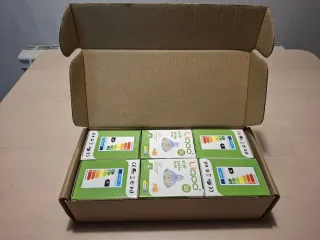 Lote 6 Focos LED Liqoo 5W 12V