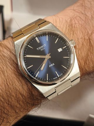 Tissot PRX 40mm Blu Dial con Accessori