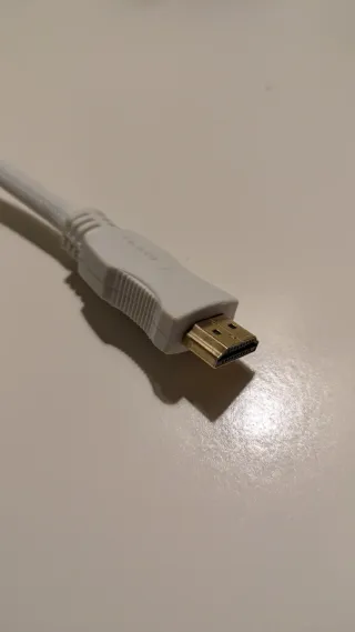 Cable HDMI 1.20m Blanco