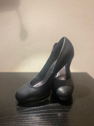 Zapatos de salón Fórmula Joven Talla 38 Negros