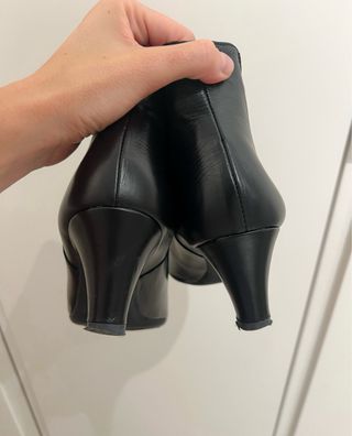 Botines piel tacón Wonders